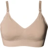 Boob Seamless Nursing Bra With Pads Beige