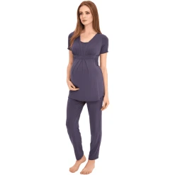 Cool Mama Umstands- Und Still-Pyjama 2 In 1 Blau