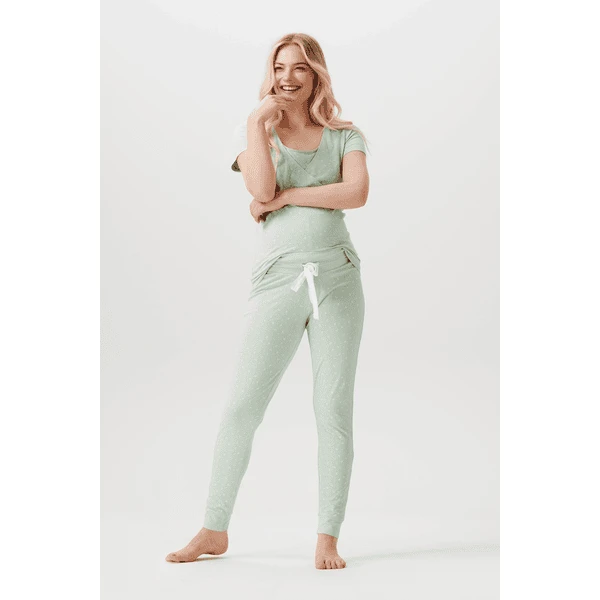 Esprit Still-Pyjama Pale Mint – Bild 4