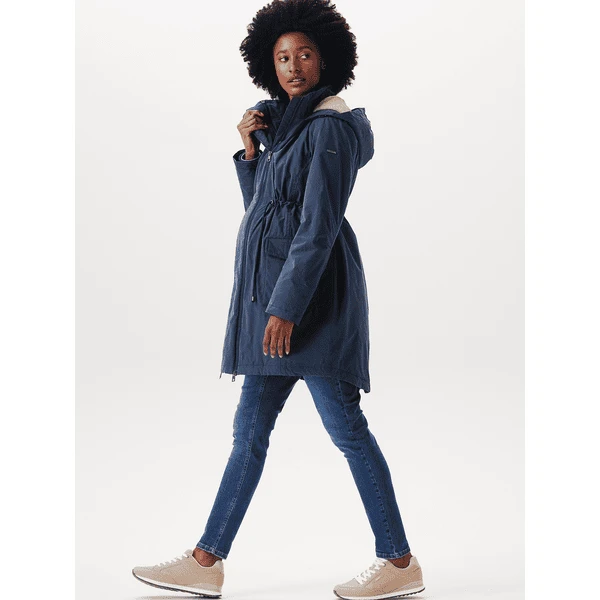 Esprit Umstandsjacke Winter Dark Blue – Bild 9