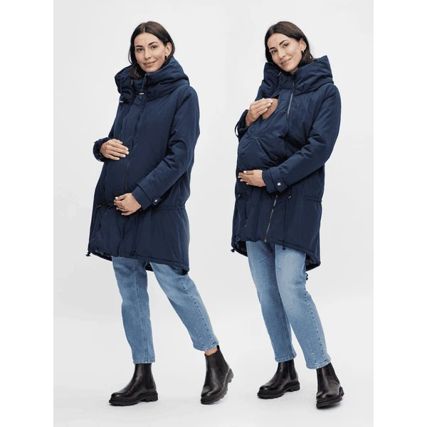 Mama;licious Tragejacke MLTIKKA 3in1 Navy Blazer – Bild 4