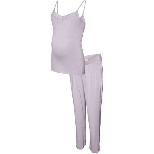 Mama;licious Umstandspyjama MLMAISY Misty Lilac