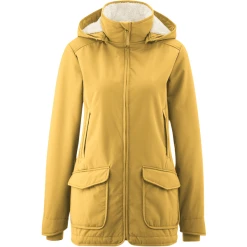 Mamalila Allwetter-Tragejacke Cosy Allrounder Senf