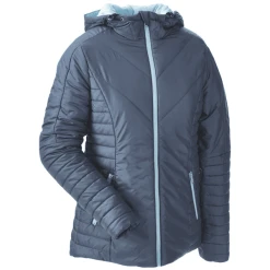 Mamalila Stepp-Tragejacke Taubenblau