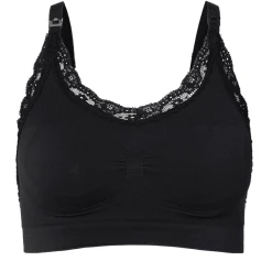 Noppies Nahtloser Still-BH Seamless Nursing Bra LaceBlack