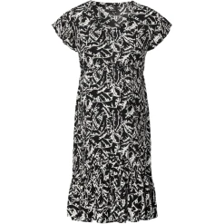 SUPERMOM Kleid Leaf Black