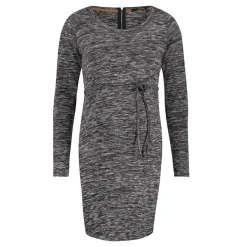 SUPERMOM Umstandskleid Knit Anthracite Melange